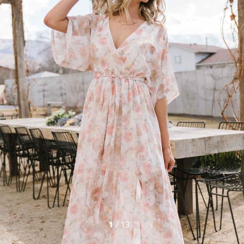 Luca Jacquard Kimono Maxi Dress | baltic born NWT